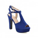 Women's Shoes Leatherette Stiletto Heel Peep Toe Sandals Wedding / Office & Career / Party